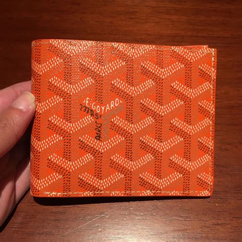 goyard leather wallet|Goyard wallets for men.